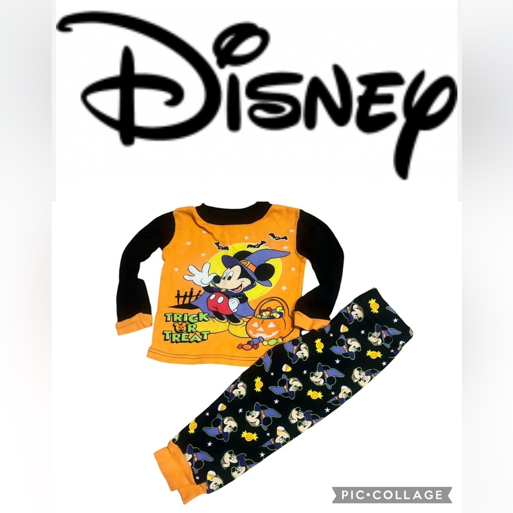 Disney Halloween PJ Set - Picture 1 of 3